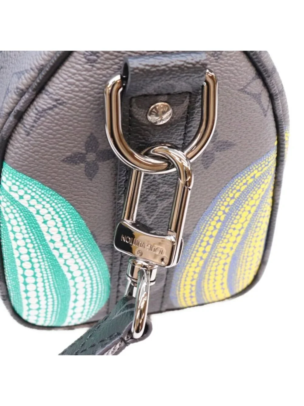 Louis Vuitton Yayoi Kusama Keepall Bandouliere 25 Boston Back
